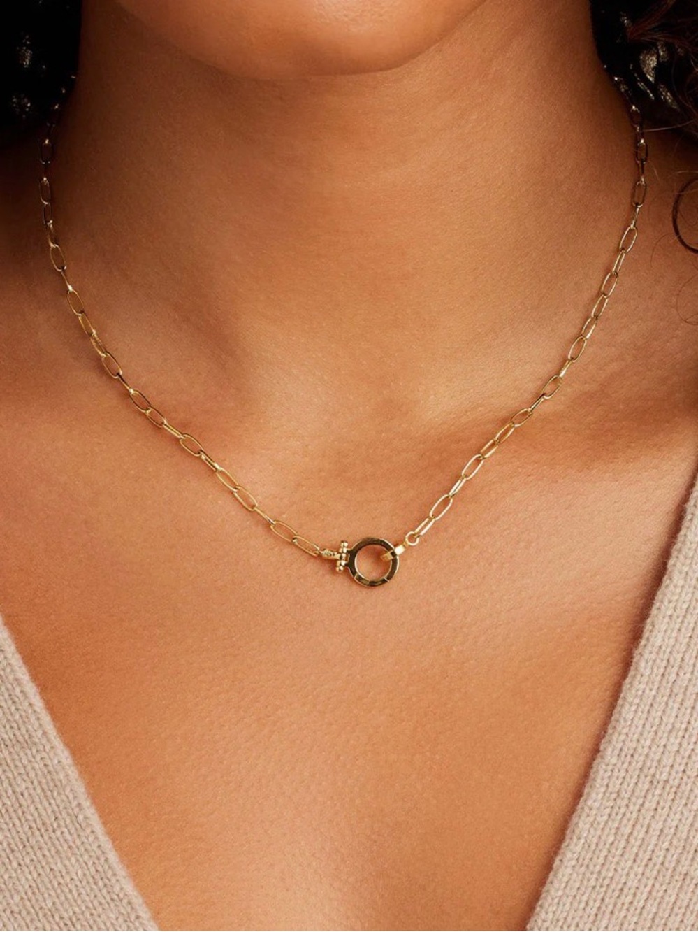 Gorjana 18k Gold plated Parker Mini Necklace